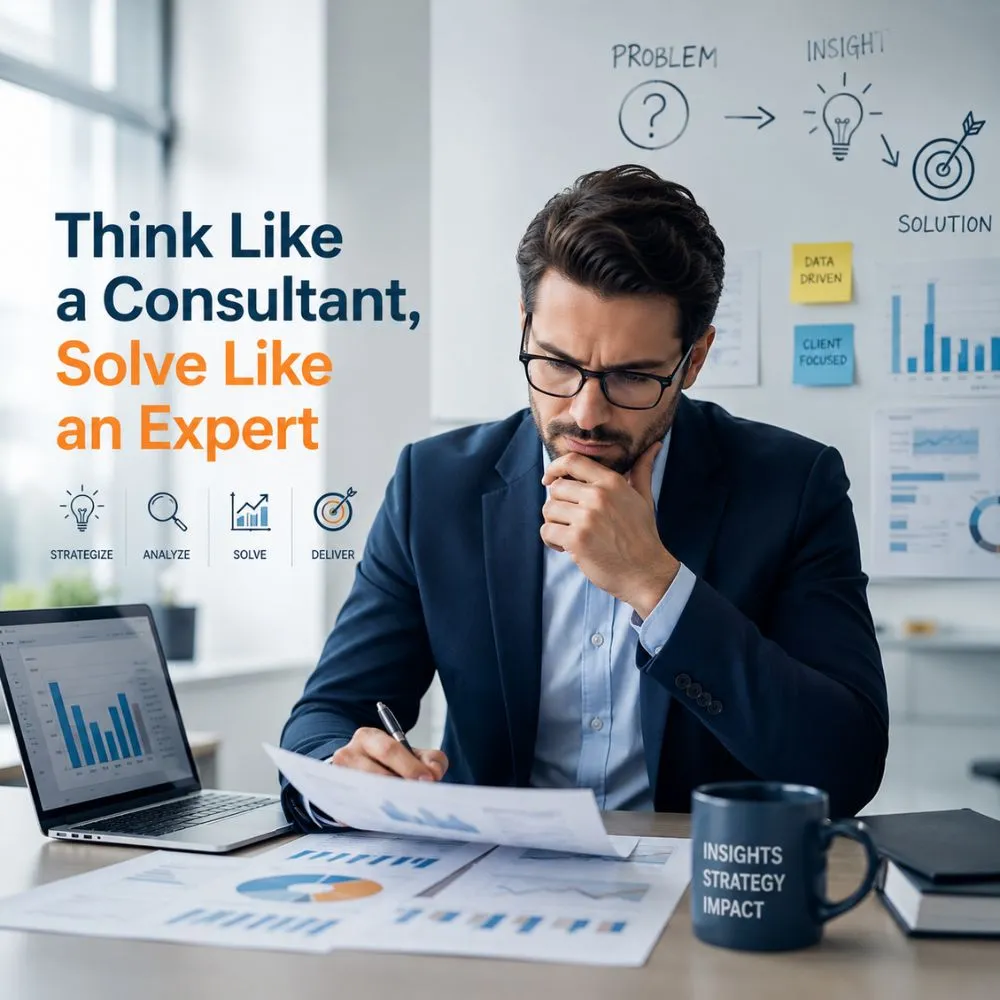 Think Like a Consultant, Solve Like an Expert